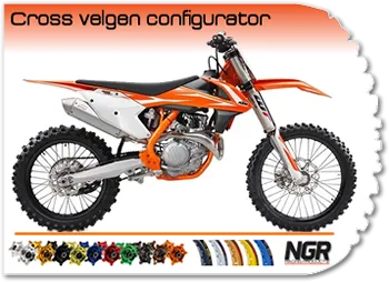 Cross velgen configurator van NGR Racing Products!