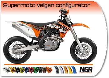 Supermoto velgen configurator van NGR Racing Products!